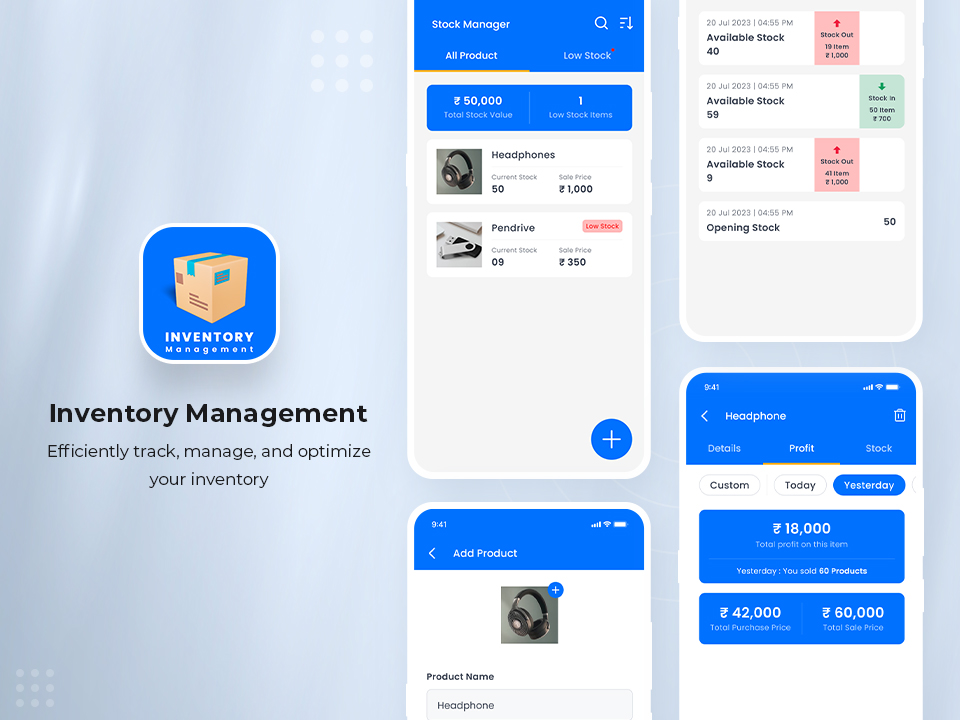 Inventory Management Mobile App